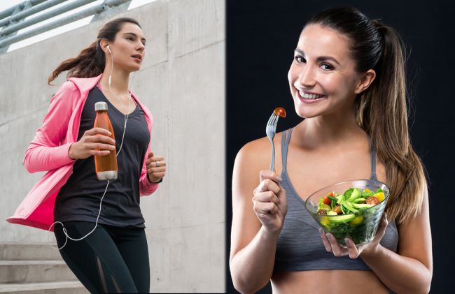 mujer-corriendo-ensalada