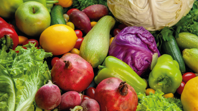 verduras - legumbres - frutas