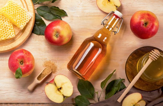 miel-manzana-roja-vinagre 