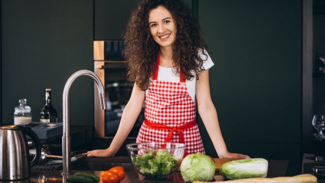 mujer-ensalada-tomate