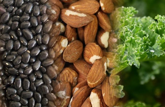 frijoles-kale-almendras