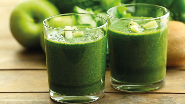 jugo de col con naranja