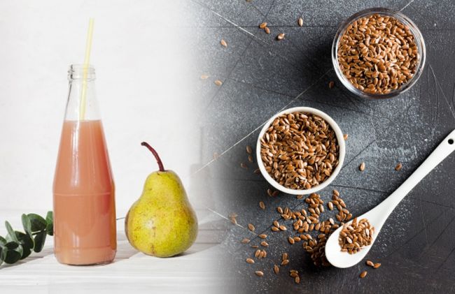 jugo-rosa-pera-semillas-lino