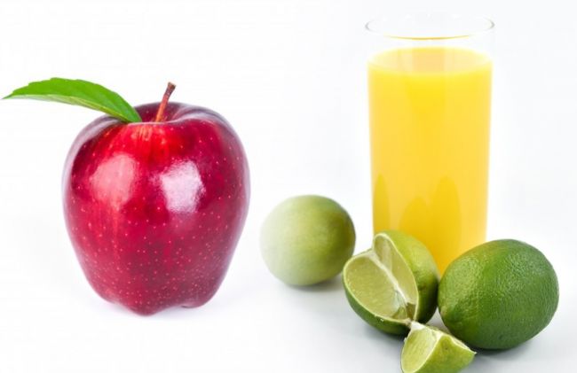 manzana-jugo-limon