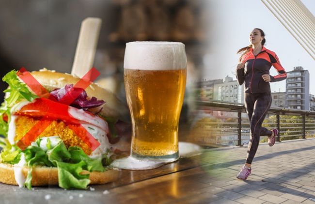cerveza-hambuersa-mujer-corriendo
