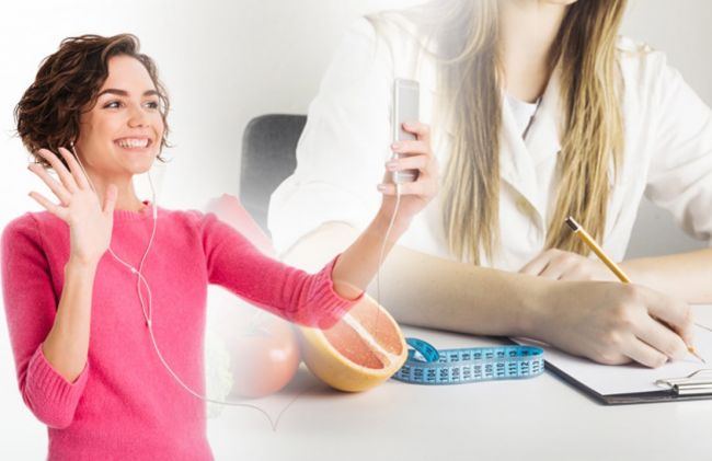 mujer-celular-mujer-anotando