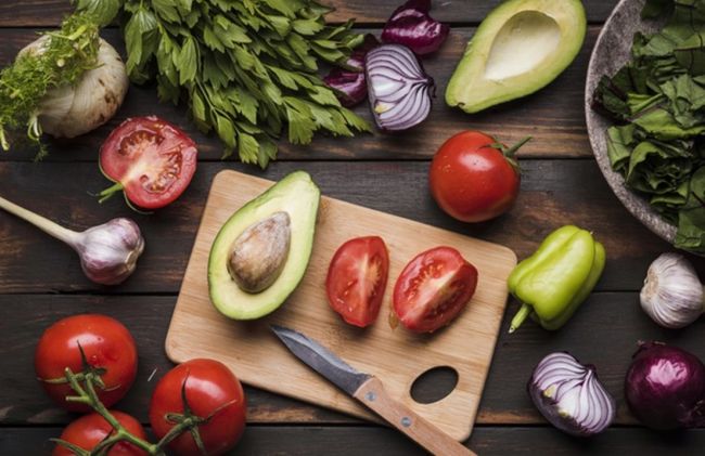 palta-tomate-ajo-pimiento-verde