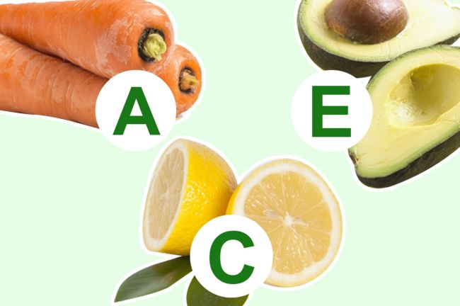 zanahoria-palta-cortada-limon-mitades