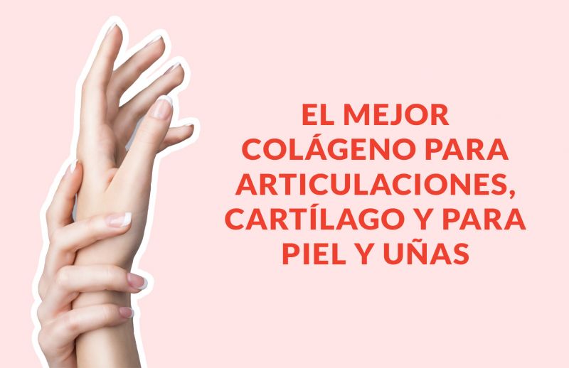 El Mejor Colágeno para Rejuvenecer, Disminuir Arrugas, Dolor de huesos, Articulaciones, Cartílago y para Piel y Uñas