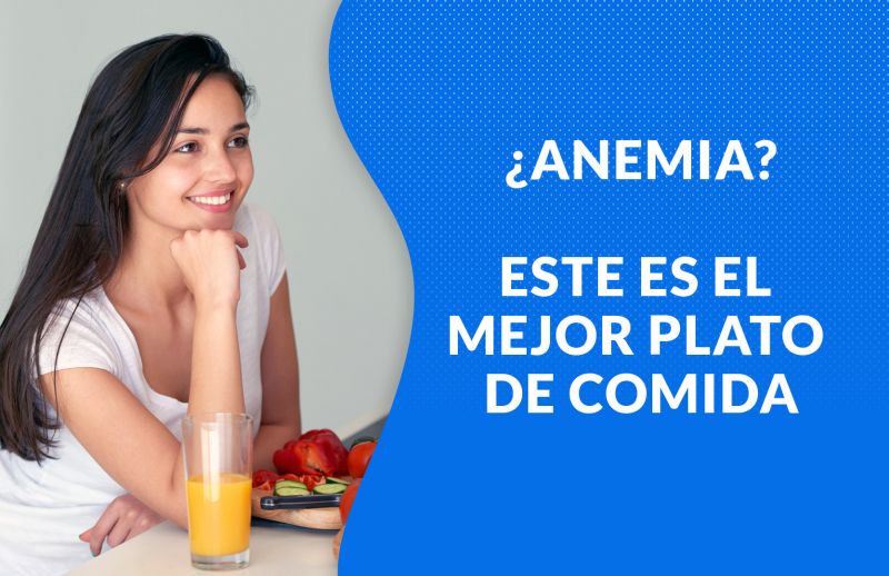 Este es el mejor plato de comida para mujeres con anemia
