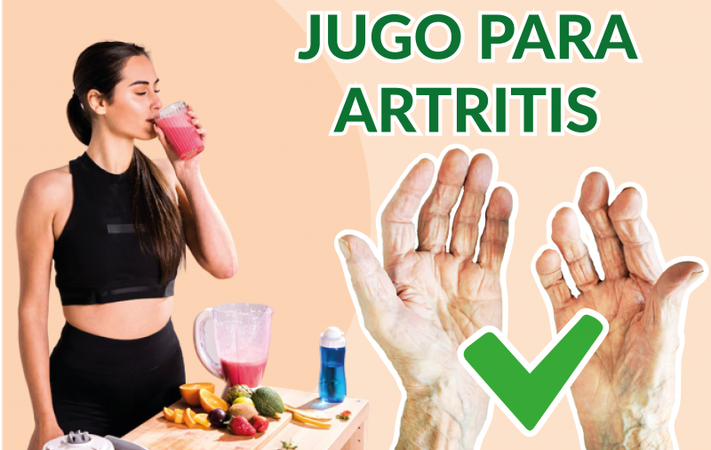Artritis: ¿Cómo hacer un jugo para aliviar el dolor?