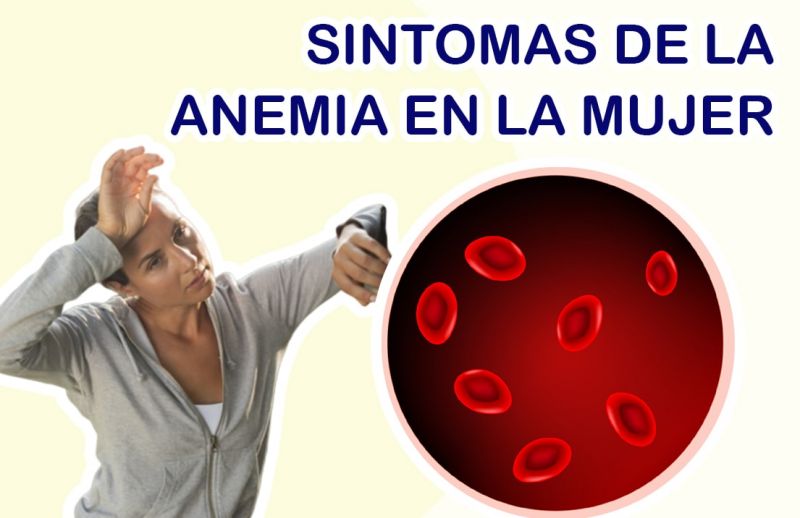 10 Síntomas de Anemia en la Mujer