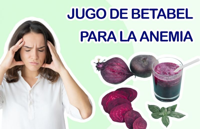 Jugo de Betabel para la Anemia