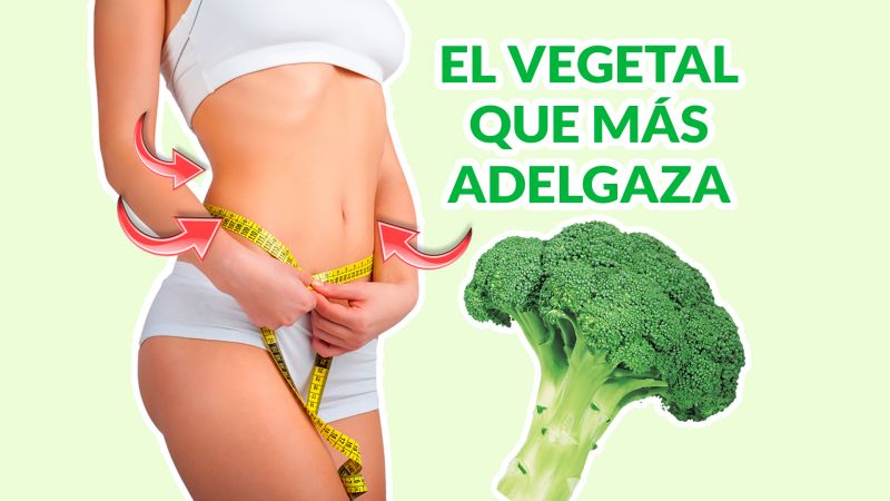 ¡Descubre el vegetal que más adelgaza!
