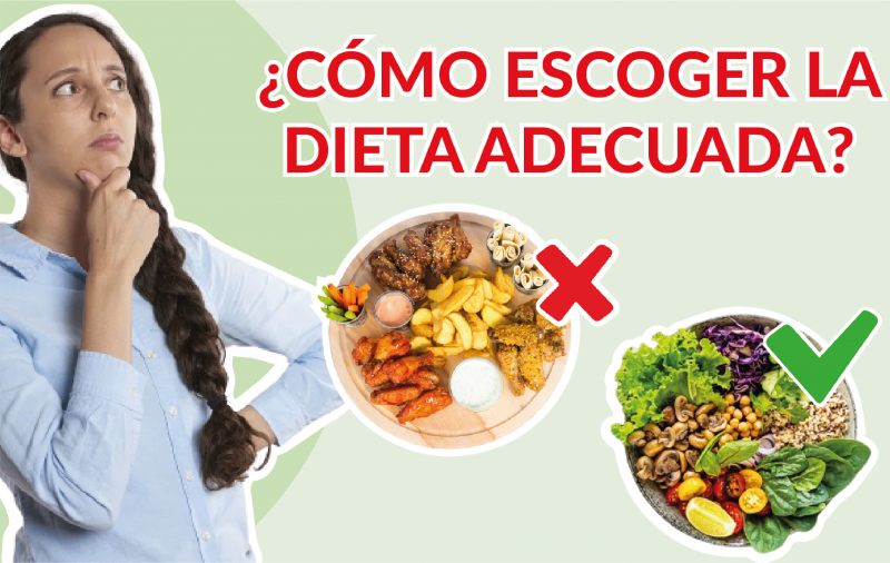 Bajar de Peso: ¿Cómo escoger la dieta adecuada?