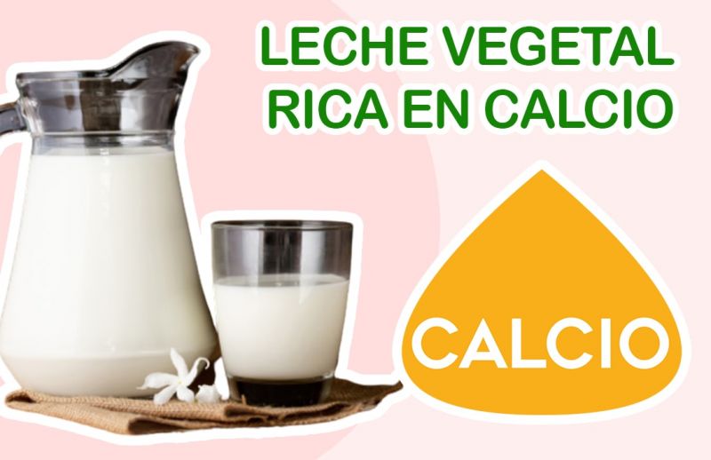 La Leche Vegetal Rica en Calcio