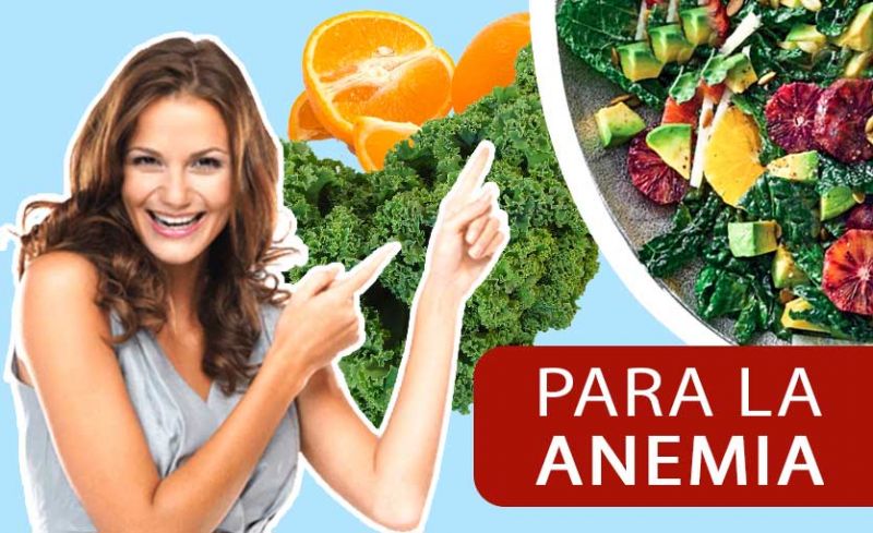 Receta para la Anemia: Ensalada Medicinal y Nutritiva