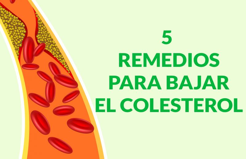 ¿Cómo bajar el colesterol?: 5 remedios naturales para usar en casa