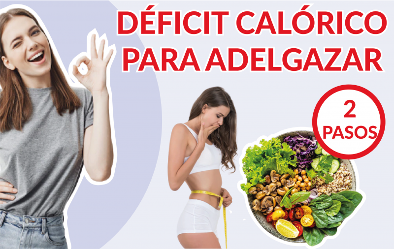 2 Pasos para lograr un Déficit Calórico (adecuado) y Bajar de Peso