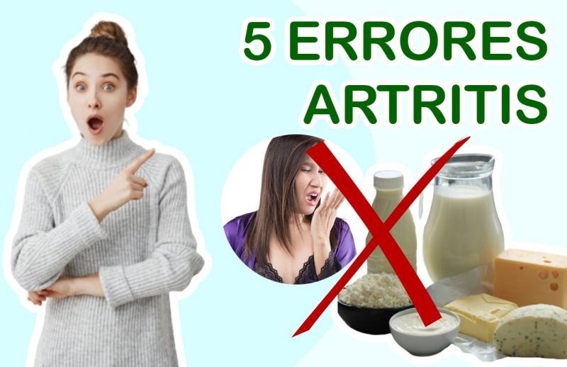 5 Errores Comunes de personas que sufren Artritis