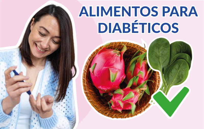 ¡Tengo Diabetes! 5 alimentos buenos para comer