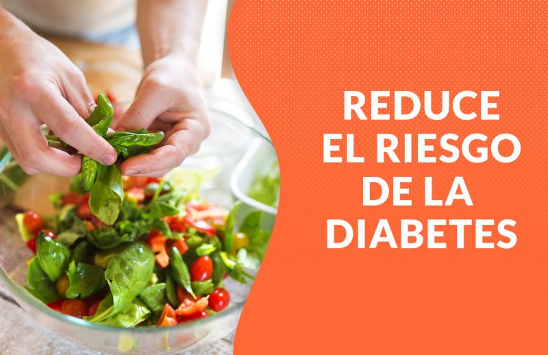 ¿Qué tipo de alimentación reduce el riesgo de la diabetes?