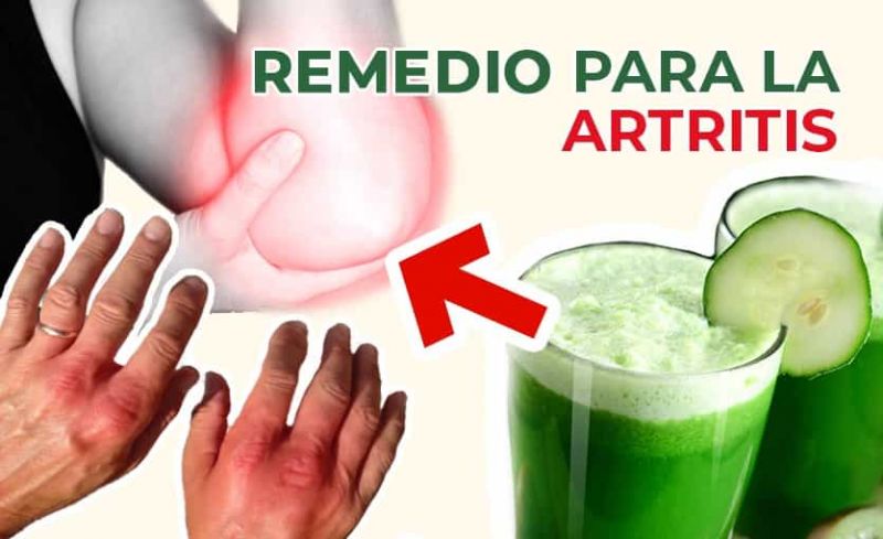 Remedio Casero: Jugo verde para Aliviar el Dolor de Artritis (Poderosa Receta)