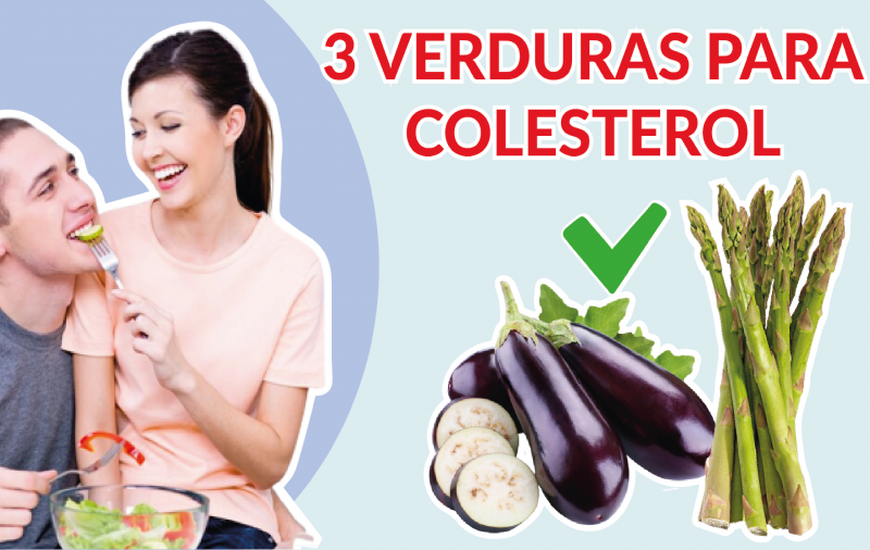 3 verduras buenas para bajar el colesterol (alto)